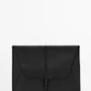 Funda para computadora portátil de piel de vaca con acabado napa Funda para computadora portátil de piel de vaca con acabado napa