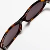Gafas de Sol estrechas con efecto carey