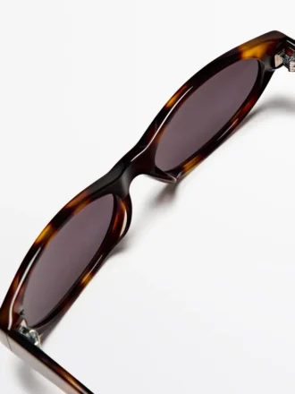 Gafas de Sol estrechas con efecto carey
