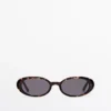 Gafas de Sol mini ovaladas con efecto carey Gafas de Sol mini ovaladas con efecto carey