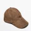 Gorra de piel de ante Gorra de piel de ante