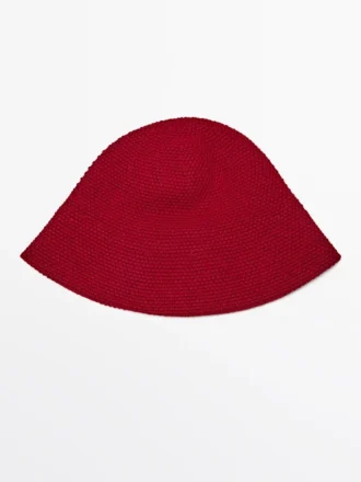 Gorro de punto de mezcla de lana