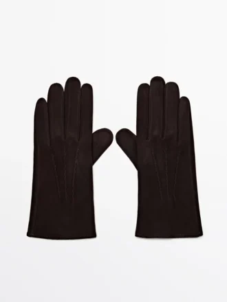 Guantes de piel de ante Guantes de piel de ante