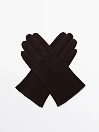 Guantes de piel de ante Guantes de piel de ante