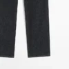 Jeans cómodos de cintura alta y pierna recta Jeans cómodos de cintura alta y pierna recta
