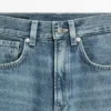 Jeans de cintura alta y pierna ancha