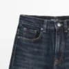 Jeans de cintura alta y pierna ancha