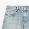 Jeans de corte recto de cintura alta Jeans de corte recto de cintura alta