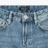 Jeans de talle bajo y pierna recta