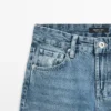 Jeans de talle bajo y pierna recta