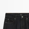Jeans de tiro medio y pierna ancha
