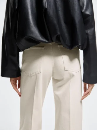 Jeans palazzo de cintura alta