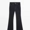 Jeans skinny de cintura alta y bajo acampanado Jeans skinny de cintura alta y bajo acampanado
