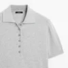 Jersey polo de punto de algodón Jersey polo de punto de algodón