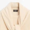 Jerséu de punto con detalle de bufanda Jerséu de punto con detalle de bufanda