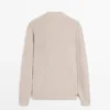Jerséu de punto de algodón con cuello Henley Jerséu de punto de algodón con cuello Henley