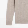 Jerséu de punto oversize con cuello en V