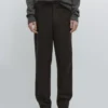 Look completo Pantalones de mezcla de lana Look completo Pantalones de mezcla de lana