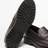 Mocasines con puntera mocasinera y suela de goma Mocasines con puntera mocasinera y suela de goma