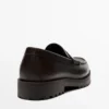 Mocasines con puntera mocasinera y suela de goma Mocasines con puntera mocasinera y suela de goma