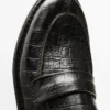 Mocasines con relieve imitación cocodrilo Mocasines con relieve imitación cocodrilo