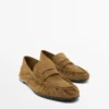 Mocasines de piel serrada suave Mocasines de piel serrada suave