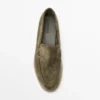 Mocasines de piel serraje Mocasines de piel serraje