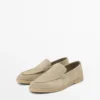 Mocasines de piel serraje Mocasines de piel serraje