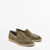 Mocasines de piel serraje Mocasines de piel serraje
