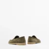Mocasines de piel serraje Mocasines de piel serraje