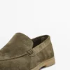 Mocasines de piel serraje Mocasines de piel serraje