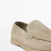 Mocasines de piel serraje Mocasines de piel serraje