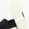 Mocasines de piel serraje con puntera moc Mocasines de piel serraje con puntera moc