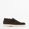 Mocasines estilo bota de piel serrada Mocasines estilo bota de piel serrada