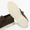 Mocasines estilo bota de piel serrada Mocasines estilo bota de piel serrada