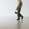 Pantalones a rayas con pinzas Pantalones a rayas con pinzas