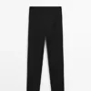 Pantalones capri de mezcla de lino Pantalones capri de mezcla de lino
