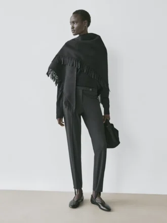 Pantalones con dobladillos elásticos