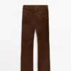 Pantalones cortos de ante con cordones Pantalones cortos de ante con cordones