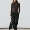 Pantalones de algodón con pinzas Pantalones de algodón con pinzas