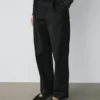 Pantalones de algodón con pinzas Pantalones de algodón con pinzas