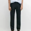 Pantalones de algodón y lino con cinco bolsillos Pantalones de algodón y lino con cinco bolsillos