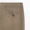 Pantalones de corte ajustado con microtextura Pantalones de corte ajustado con microtextura