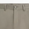 Pantalones de corte ajustado de mezcla de algodón Pantalones de corte ajustado de mezcla de algodón