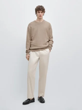 Pantalones de corte entallado