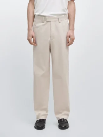 Pantalones de corte entallado