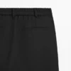 Pantalones de corte holgado con pinzas en mezcla de lana fresca Pantalones de corte holgado con pinzas en mezcla de lana fresca