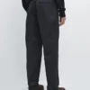 Pantalones de corte jogger de mezcla de algodón Pantalones de corte jogger de mezcla de algodón