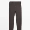 Pantalones de corte jogger de mezcla de algodón Pantalones de corte jogger de mezcla de algodón