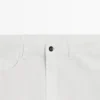 Pantalones de efecto denim de corte ajustado Pantalones de efecto denim de corte ajustado